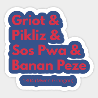 Haiti - I'm Hungry Sticker